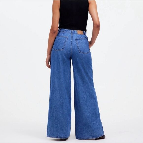 Madewell wide sweep trouser jeans - Picture 2 of 5